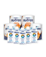 Combo Nutren Fortify e Impact Baunilha