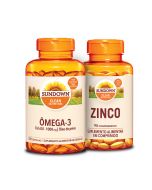 Combo Sundown - Ômega 3 e Zinco
