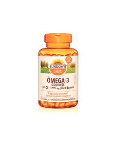 Suplemento Alimentar Sundown Ômega 3 Odorless 72 Cápsulas