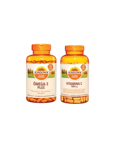 Combo Sundown Ômega 3 Plus e Vitamina C