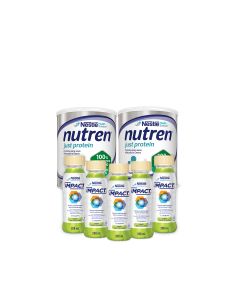 Combo Nutren Just Protein e Impact