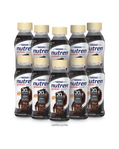 Combo Nutren Protein 20g Chocolate - 10 Unidades