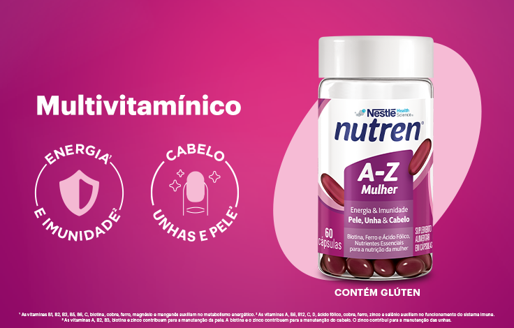 Nutren Mulher -Nestlé Nutrição até Você