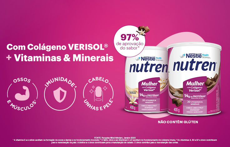 Nutren Mulher -Nestlé Nutrição até Você