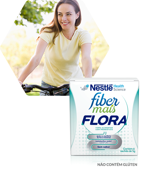 FiberMais Flora Sem Sabor - Display com 6 sachês de 5g FiberMais Flora Sem Sabor - Display com 6 sachês de 5g