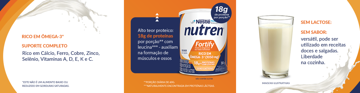 Nutren Fortify -Nestlé Nutrição até Você