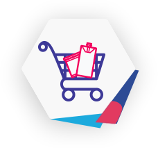 Ícone da sessão "Lista de compras"